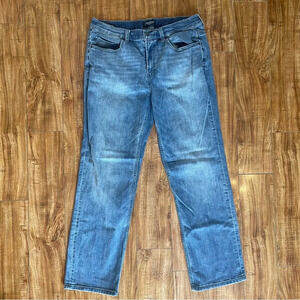 FLAG & ANTHEM Men’s Premium Denim Blue Jeans Portland Relaxed Fit Size 33/32